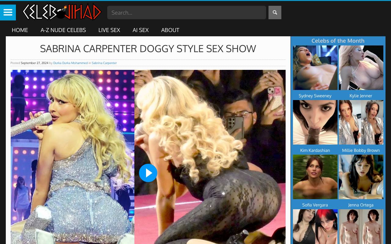 Celeb Jihad screenshot