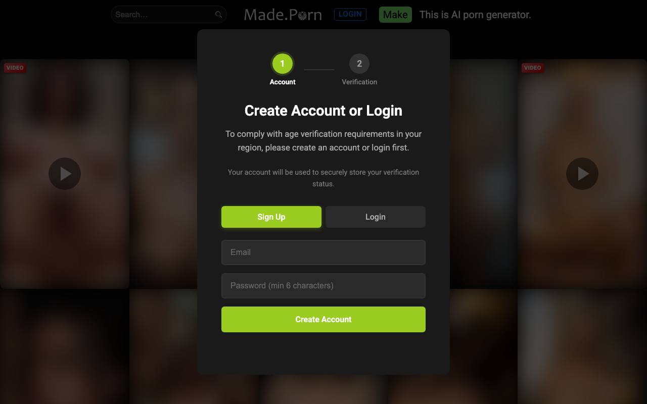 MadePorn screenshot