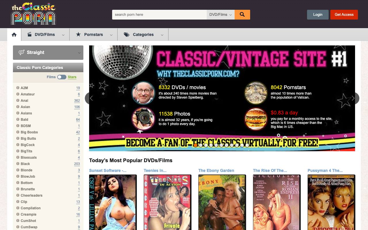 The Classic Porn screenshot
