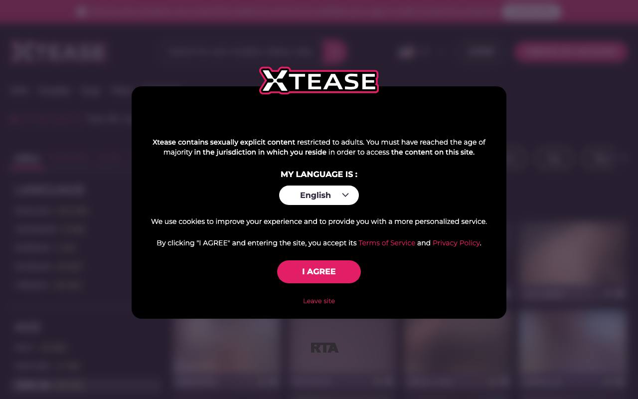 XTease screenshot